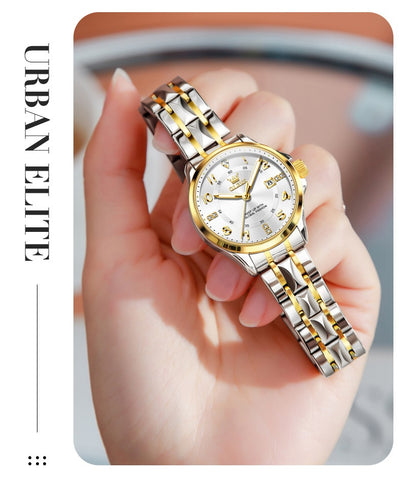 Reloj de Pareja Cuarzo Casual Resistente al Agua - Image 18