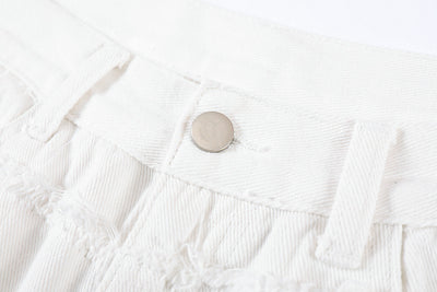Pantalón Cinco Puntos con Detalle de Borlas Diseño Exclusivo - Image 14