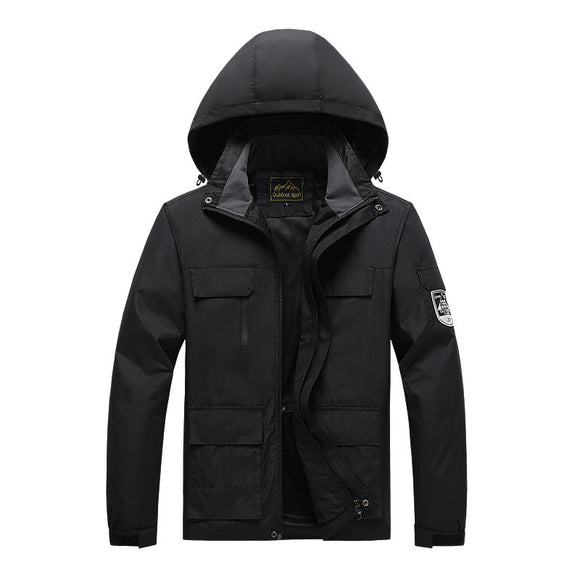 Chaqueta Técnica de Senderismo con Capucha