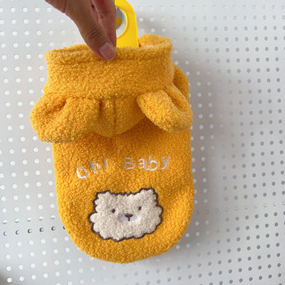 Disfraz de Osito con Orejas para Perros y Gatos Pequeños - Image 4