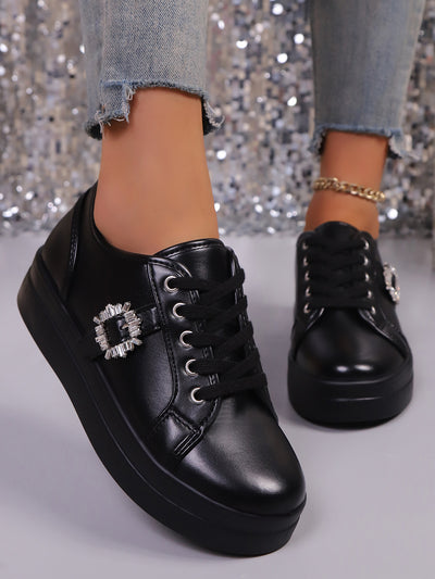 Zapatillas Deportivas de Cuero con Suela Flexible para Mujer - Image 28