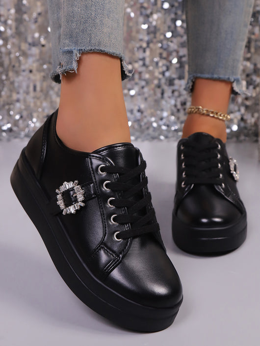 Zapatillas Deportivas de Cuero con Suela Flexible para Mujer - Image 28