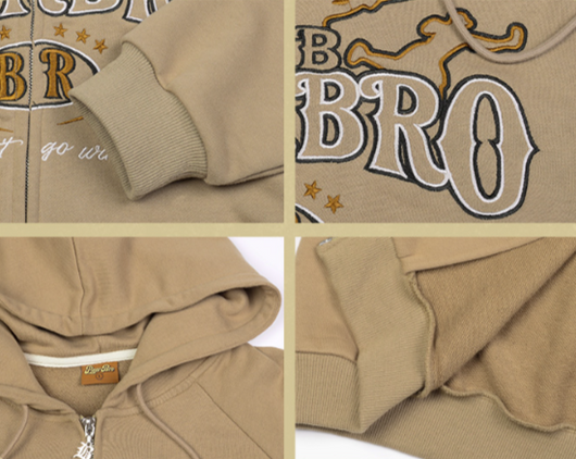 Sudadera Vintage Delgada con Capucha para Mujer - Image 11