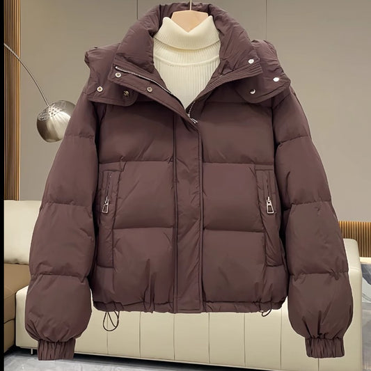 Chaqueta Casual de Algodón para Mujer - Estilo Versátil - Image 2