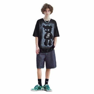 Playera Suelta Moderna de Manga Corta para Hombre - Image 6