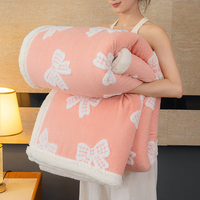 Manta de Lana Merino con Patrón Jacquard - Perfecta para Descansos en la Oficina - Image 7