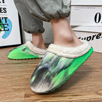 Pantuflas Térmicas Antideslizantes para Parejas - Algodón Impermeable - Image 16
