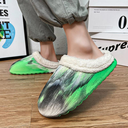 Pantuflas Térmicas Antideslizantes para Parejas - Algodón Impermeable - Image 16