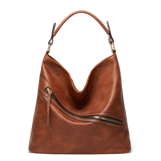 Bolso Bandolera de Cuero Estilo Europeo Asimétrico - Image 6