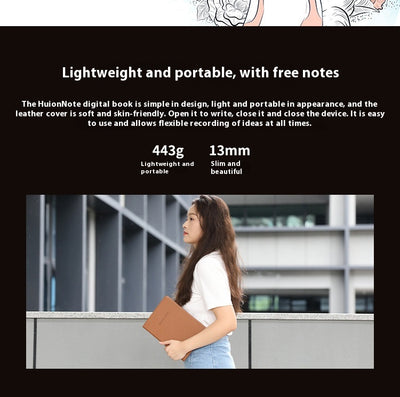 Libreta Digital Inteligente Huion Note X10 para Negocios y Reuniones - Image 15