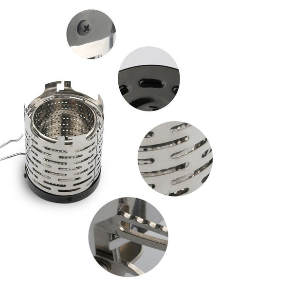 Calentador Portátil de Acero Inoxidable para Exterior