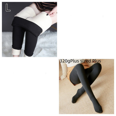 Leggings Térmicos de Cachemira Oversized para Otoño e Invierno - Image 7