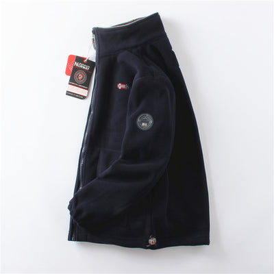 Chaqueta Polar Térmica Hombre Doble Cara Acolchada - Image 18