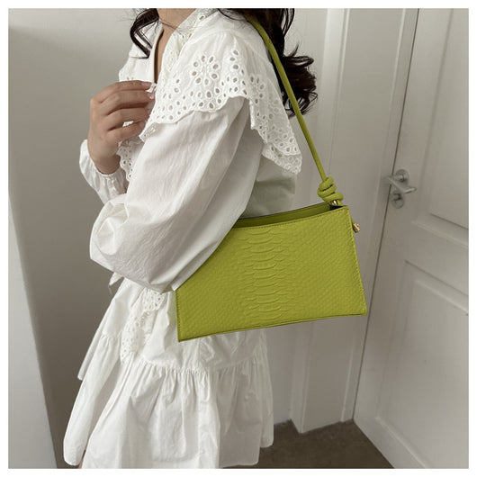 Bolso Bandolera Minimalista de Un Hombro - Modelo Baguette - Image 18