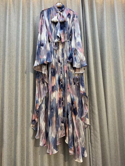 Vestido Camisa Convertible de Primavera con Cinturón Reversible - Image 9