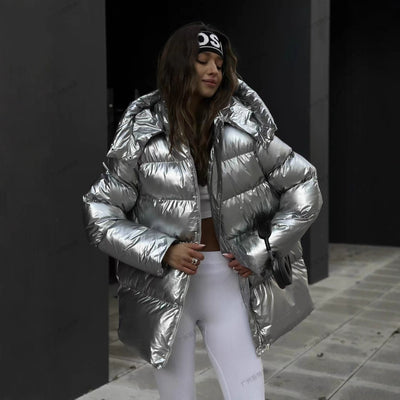 Abrigo de Algodón Suelto y Casual para Mujer - Image 2