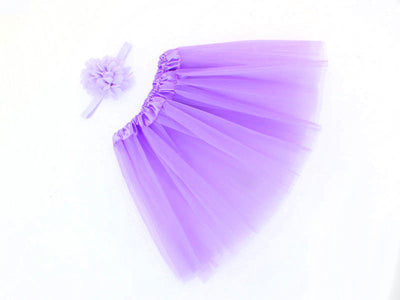 Conjunto de Falda Tutú Infantil para Fotografía con Diadema - Image 11