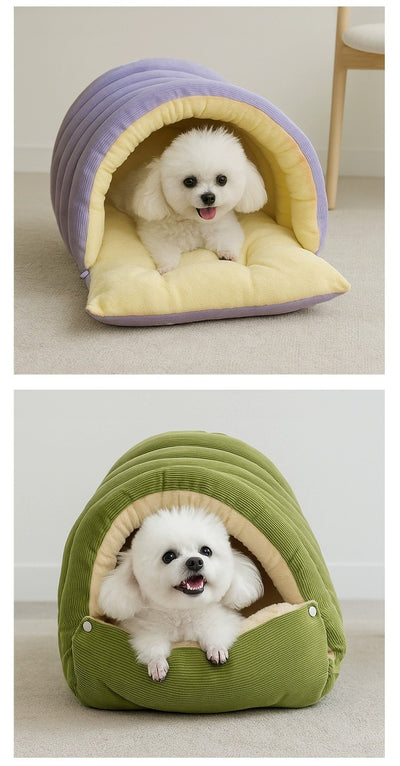 Casa Desmontable y Lavable para Gatos - Nido Cálido de Invierno - Image 12