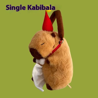 Bolsa Organizadora Peluche Capybara con Dispensador de Pañuelos - Image 15