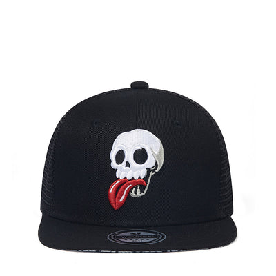 Gorra Hip Hop con Calavera Bordada - Image 3