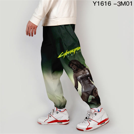 Pantalones Cargo Cyberpunk Estilo Punk - Tela Ligera Verano - Image 8