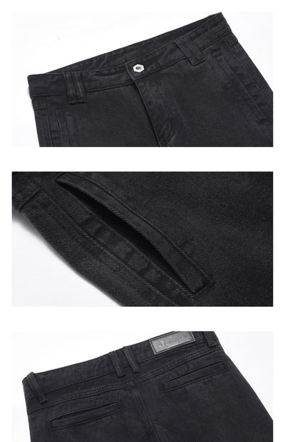 Pantalones de Trabajo Funcionales Multibolsillos Corte Recto Otoño - Image 13
