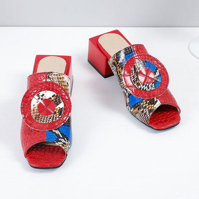Sandalias y Pantuflas Tipo Pez para Mujer Talla Grande - Primavera Verano - Image 16