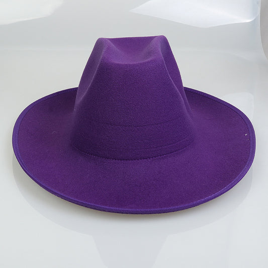 Sombrero Vaquero Occidental de Lana Premium con Ala Ancha - Image 2