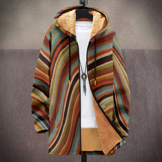 Cardigan con Capucha Grueso para Invierno - Image 3