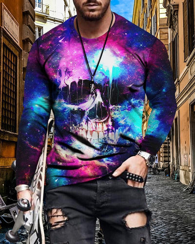 Camiseta Casual Slim Fit con Estampado de Letras para Hombre - Image 12