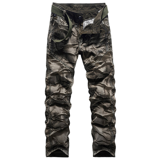 Pantalones Casuales Rectos para Hombre - Estilo Outdoor Versátil - Image 9