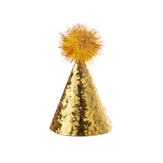 Gorro Puntiagudo con Pompón Esponjoso para Fiestas de Cumpleaños de Mascotas - Image 2
