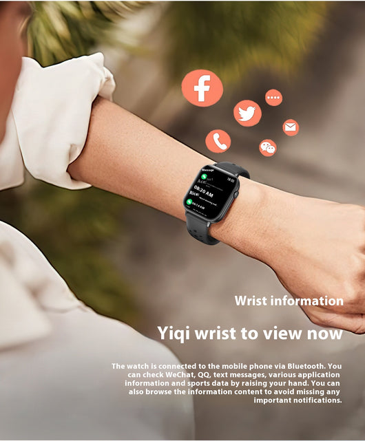Reloj Inteligente con Monitor Cardíaco, Podómetro y Llamadas Bluetooth - Image 30