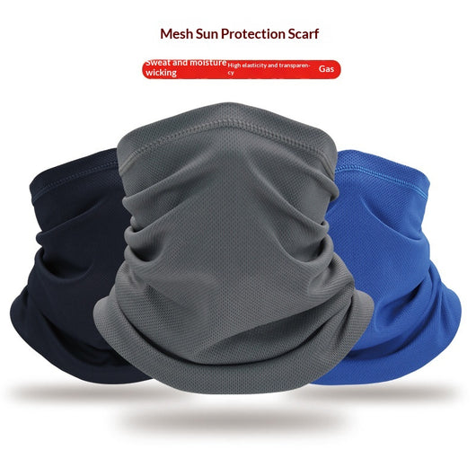 Pañuelo Protector Solar Ice Silk - Braga Cuello Transpirable para Ciclismo - Image 19
