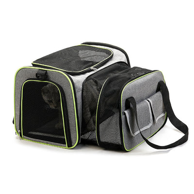 Transportín Felino Extensible Portátil con Ventilación Mejorada - Image 5