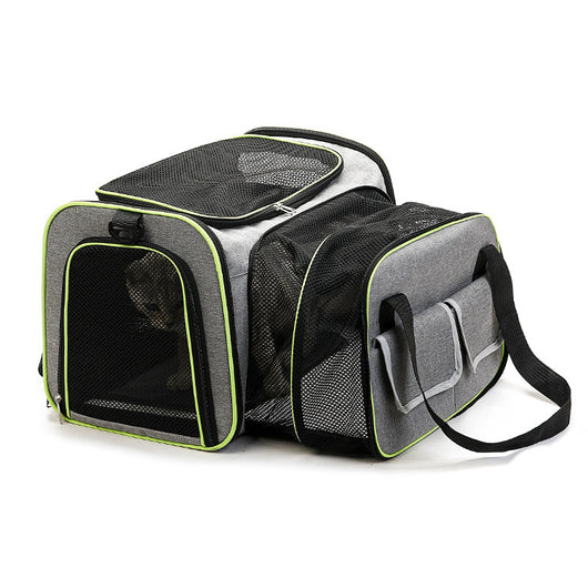 Transportín Felino Extensible Portátil con Ventilación Mejorada - Image 5