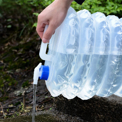 Cubo Plegable Portátil con Hervidor para Auto, Camping y Aventuras al Aire Libre - Image 9