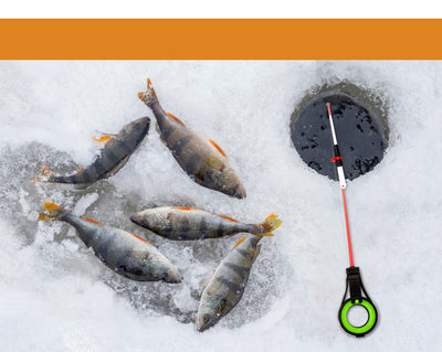 Caña de Pesca en Hielo Portátil con Varilla Removible - Image 25