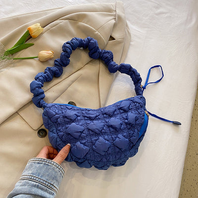 Bolso Bandolera Plisado Cloud - Versátil y Elegante para Todos tus Estilos - Image 6