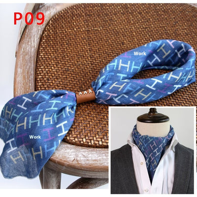 Bufanda de Seda Fina para Hombre - Accesorio Versátil Youth - Image 11