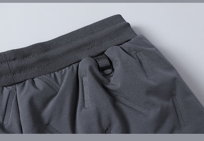 Pantalones Casuales de Algodón con Corte Slim de Nueve Puntos - Image 3