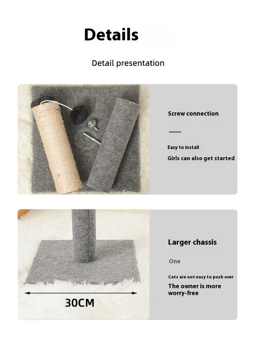 Rascador Vertical de Sisal Resistente para Gatos - Image 12