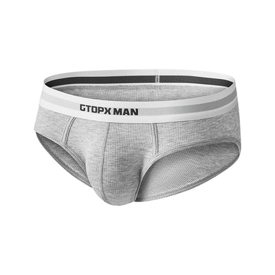 Calzoncillos Triangle de Hombre en Colores Sólidos con Costura de Hilo - Image 6
