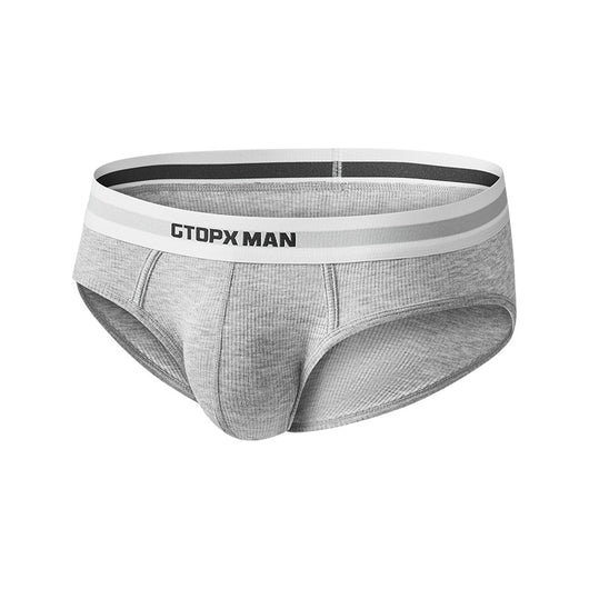 Calzoncillos Triangle de Hombre en Colores Sólidos con Costura de Hilo - Image 6