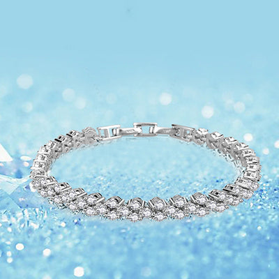 Pulsera de Circón Romana Elegante - Brazalete de Temperamento y Personalidad para Mujer - Image 3