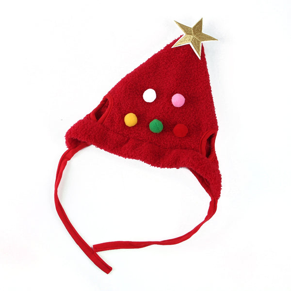 Gorro Navideño Árbol para Gatos - Accesorio Divertido y Cómodo