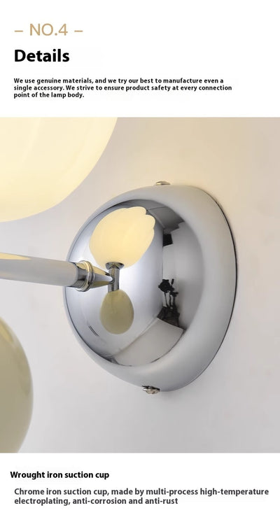 Lámpara de Pared Calabaza Crema para Dormitorio Principal - Image 25