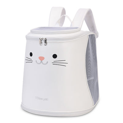 Mochila Transportadora Plegable para Mascotas - Gran Capacidad para Gatos y Perros - Image 7