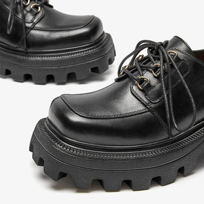 Zapatos de Plataforma con Tacón Grueso y Punta Cuadrada para Mujer - Image 14