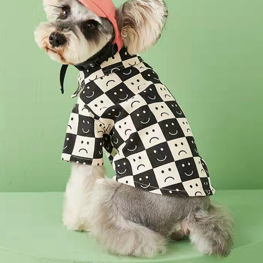 Camisa Denim a Cuadros Pet Fadou - Image 3